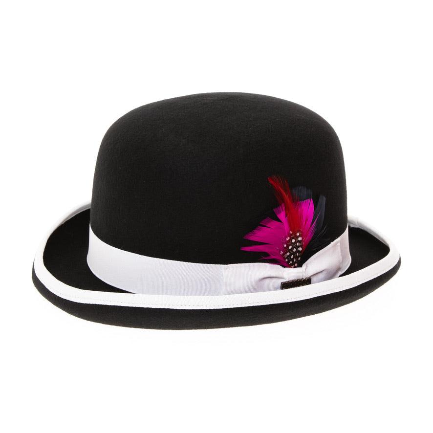 Classy Black Derby Bowler Hat | Charlie Chaplin Hat  display picture 3