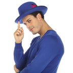 Premium Royal Blue Godfather Hat
