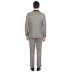 Ferrecci Men's Reno Grey Slim Fit Shawl Lapel 2 Piece Tuxedo Suit Set