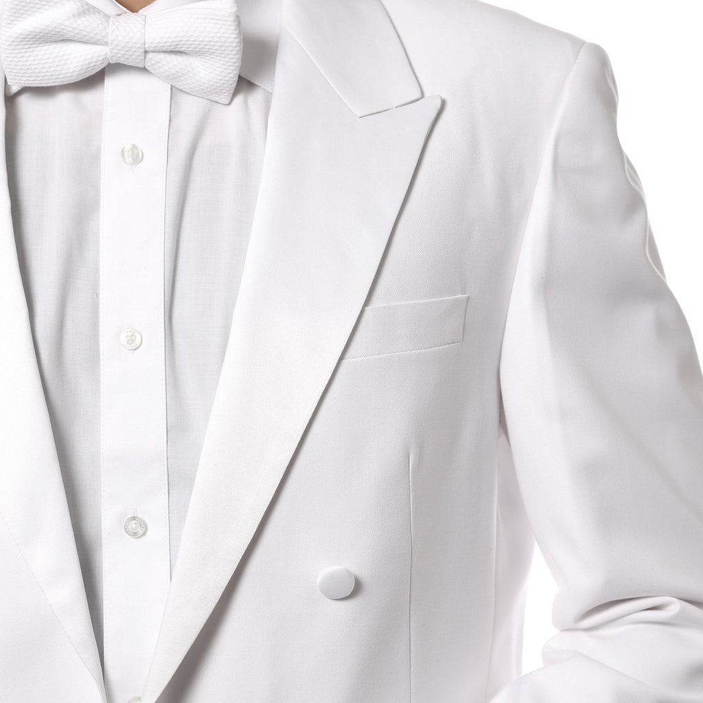 Premium A201 Regular Fit White Tail Tuxedo
