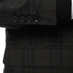 The Ares Plaid Slim Fit Mens Blazer