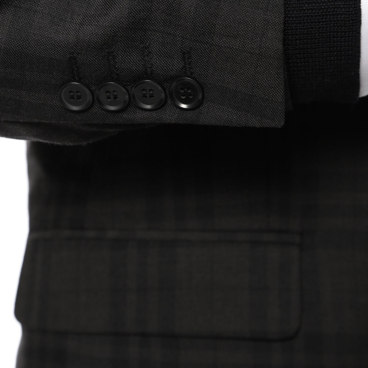 The Ares Plaid Slim Fit Mens Blazer