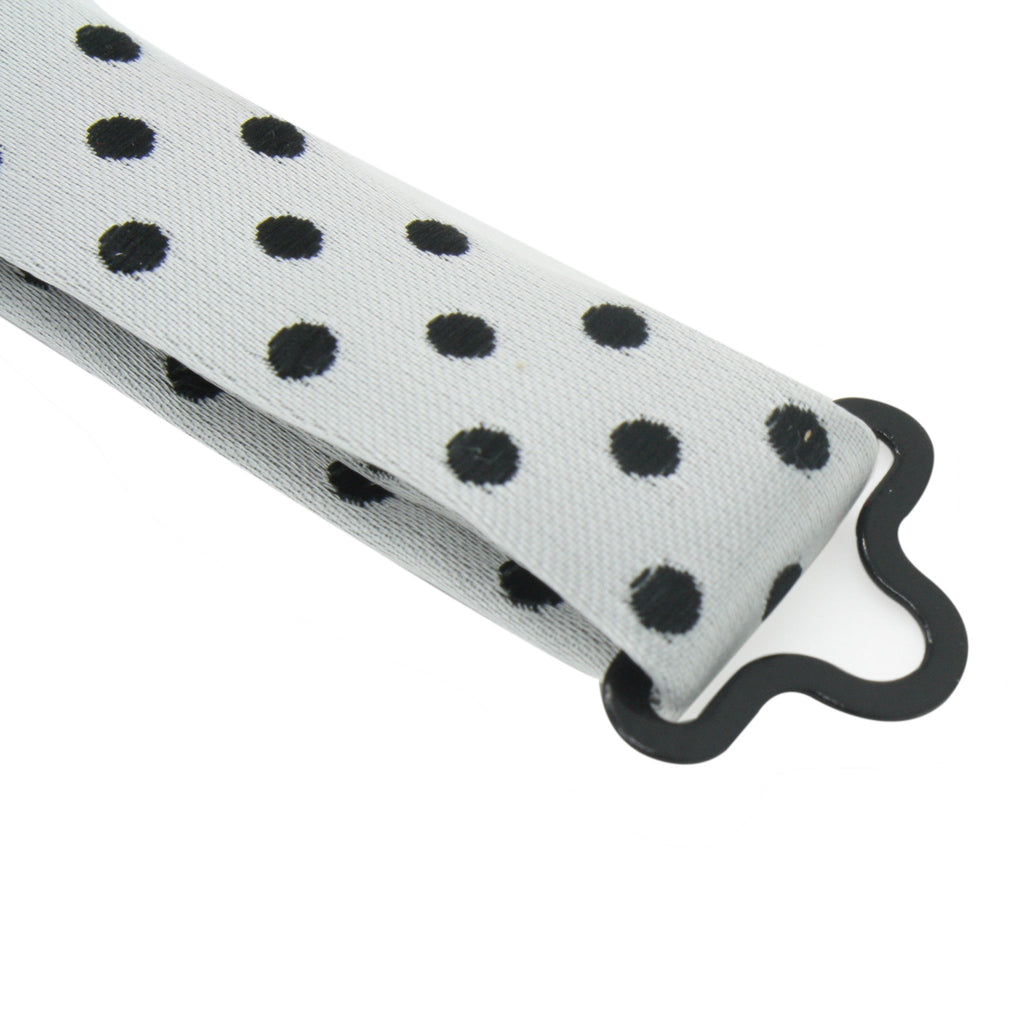 Turner White and Black Polkadot Bow Tie
