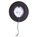 Dark Brown Wide Brim Fedora - Earp