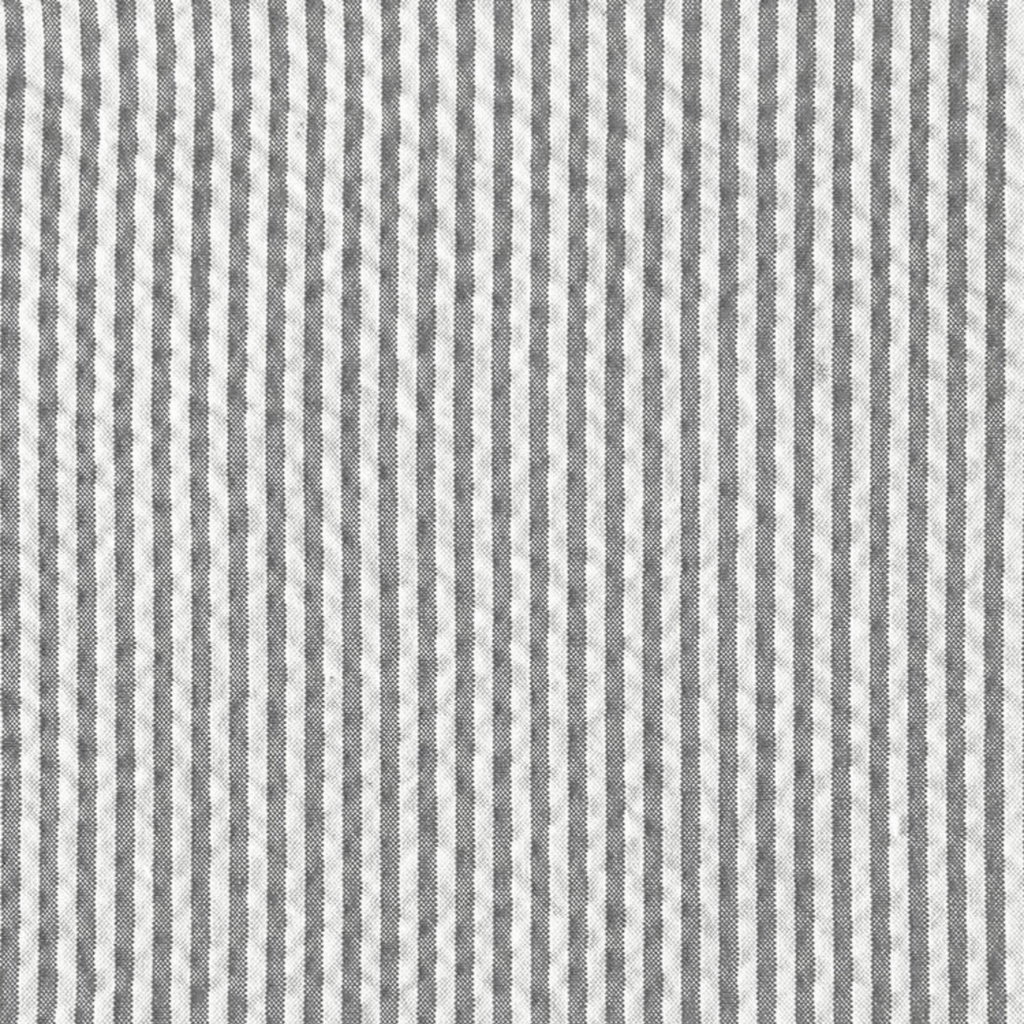 Ferrecci - Men's Black Premium Cotton Slim Fit Seersucker 2 Piece Suit Set