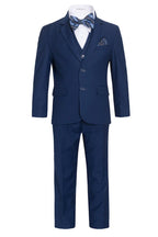 Ferrecci Boys 5-Piece Navy Suit Set – Formal Kids Suit (JAX JR)