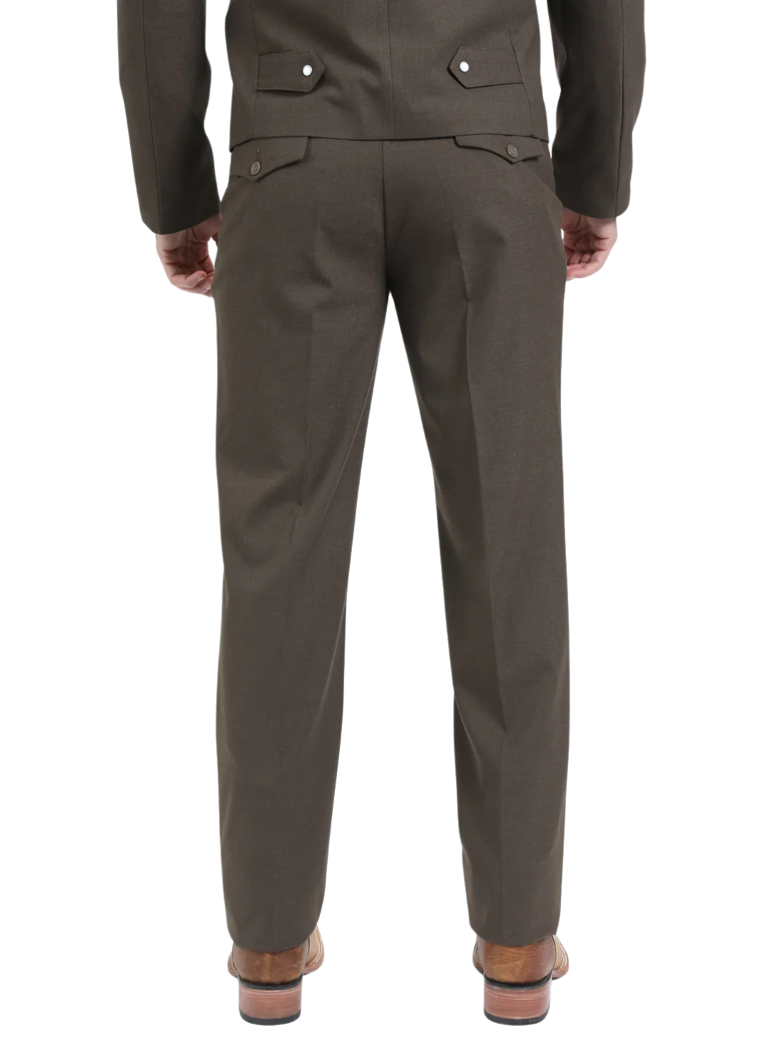 Ferrecci - Men's Brown Western 2 Piece Suit Set