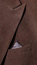 The Cordell Brown 2pc Cotton Corduroy Notch Lapel Suit
