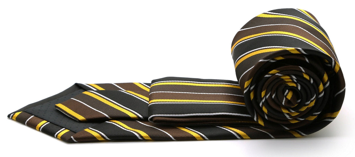 Premium Striped & Diamond Patterned Ties