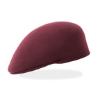 Classic Premium Wool Burgundy English Hat - FHYINC
