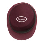 Classic Premium Wool Burgundy English Hat - FHYINC
