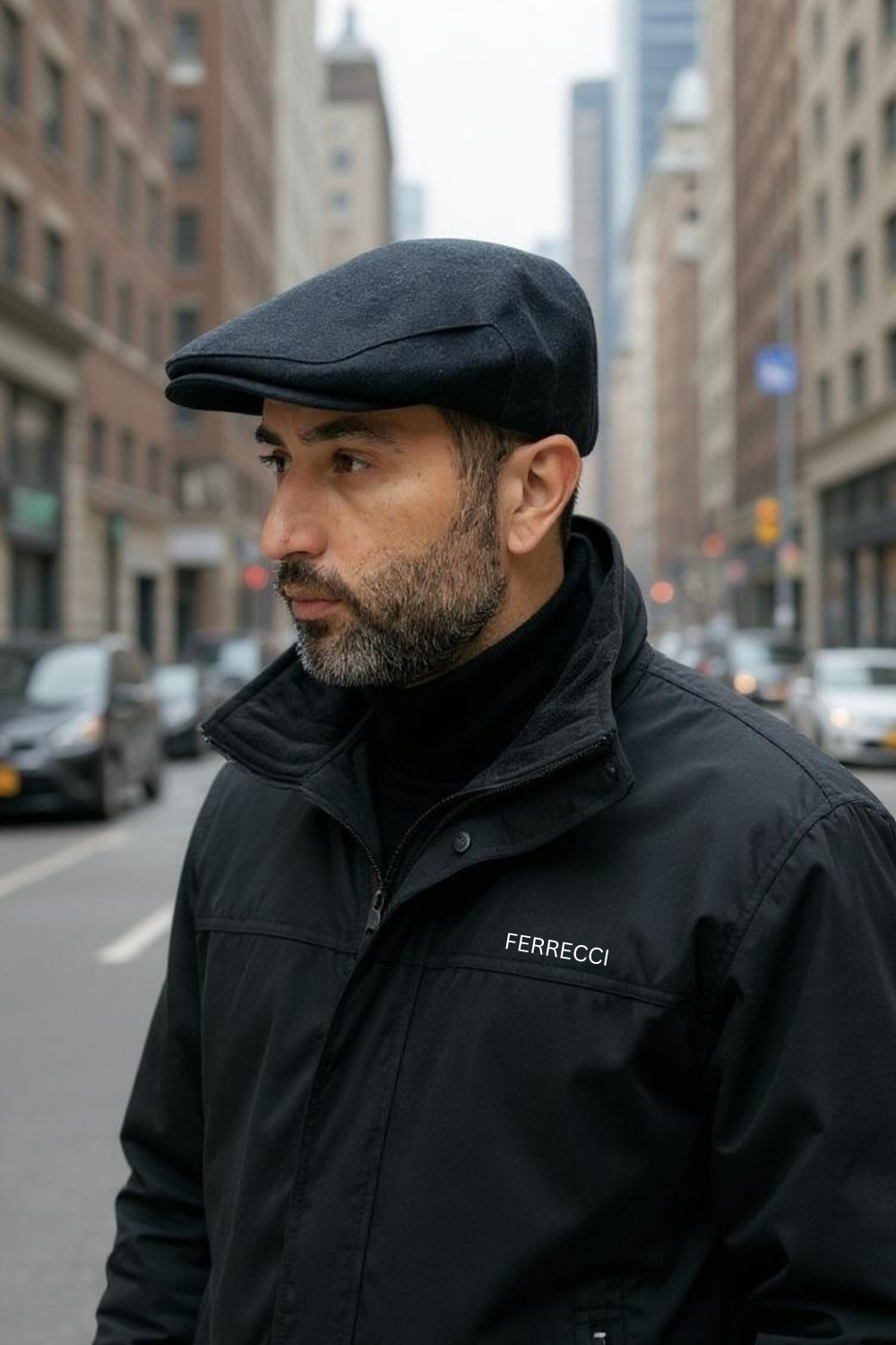 Classic Premium Wool Navy Ivy Hat