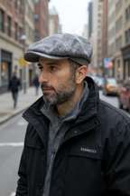 Classic Premium Wool Newsboy Hat