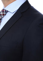 Finn Gold Button Slim Fit Navy Blazer
