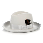 Premium Light Grey Godfather Hat - FHYINC best men's suits, tuxedos, formal men's wear wholesale