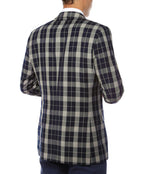 The Preston Plaid Check Slim Fit Mens Blazer