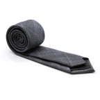 Slim Grey & Blue With Hint Of Lavender Plaid Neckties & Handkerchief