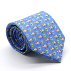 Cow Royal Necktie with Handkerchief Set