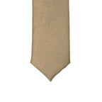 Super Skinny Champagne Shiny Slim Tie