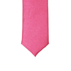 Super Skinny Fuchsia Shiny Slim Tie