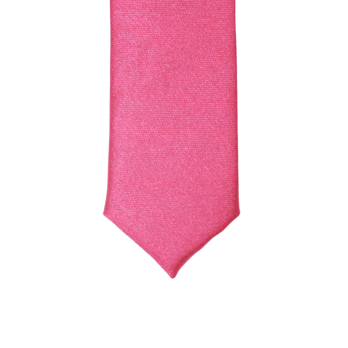 Super Skinny Fuchsia Shiny Slim Tie
