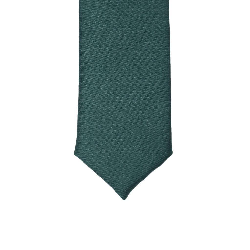Super Skinny Teal Shiny Slim Tie