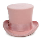 Premium Wool Pink Top Hat - FHYINC best men's suits, tuxedos, formal men's wear wholesale