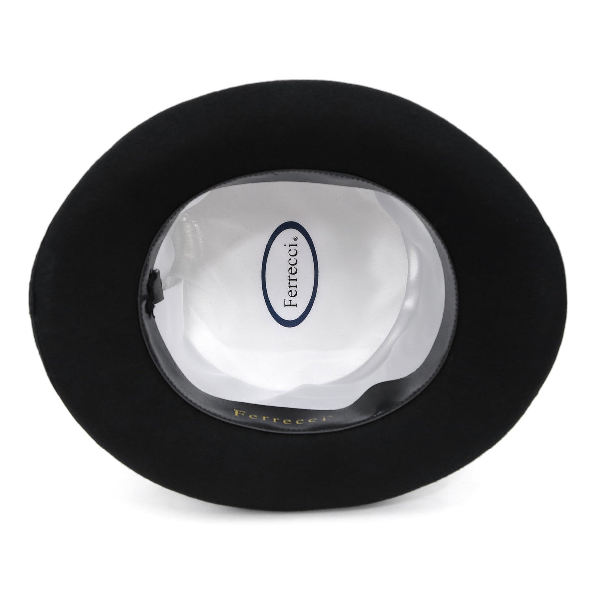 Black Wool Felt Top Hat for Men & Women | Ferrecci