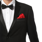 TX2000 2pc Black Slim Fit Notch Lapel Tuxedo
