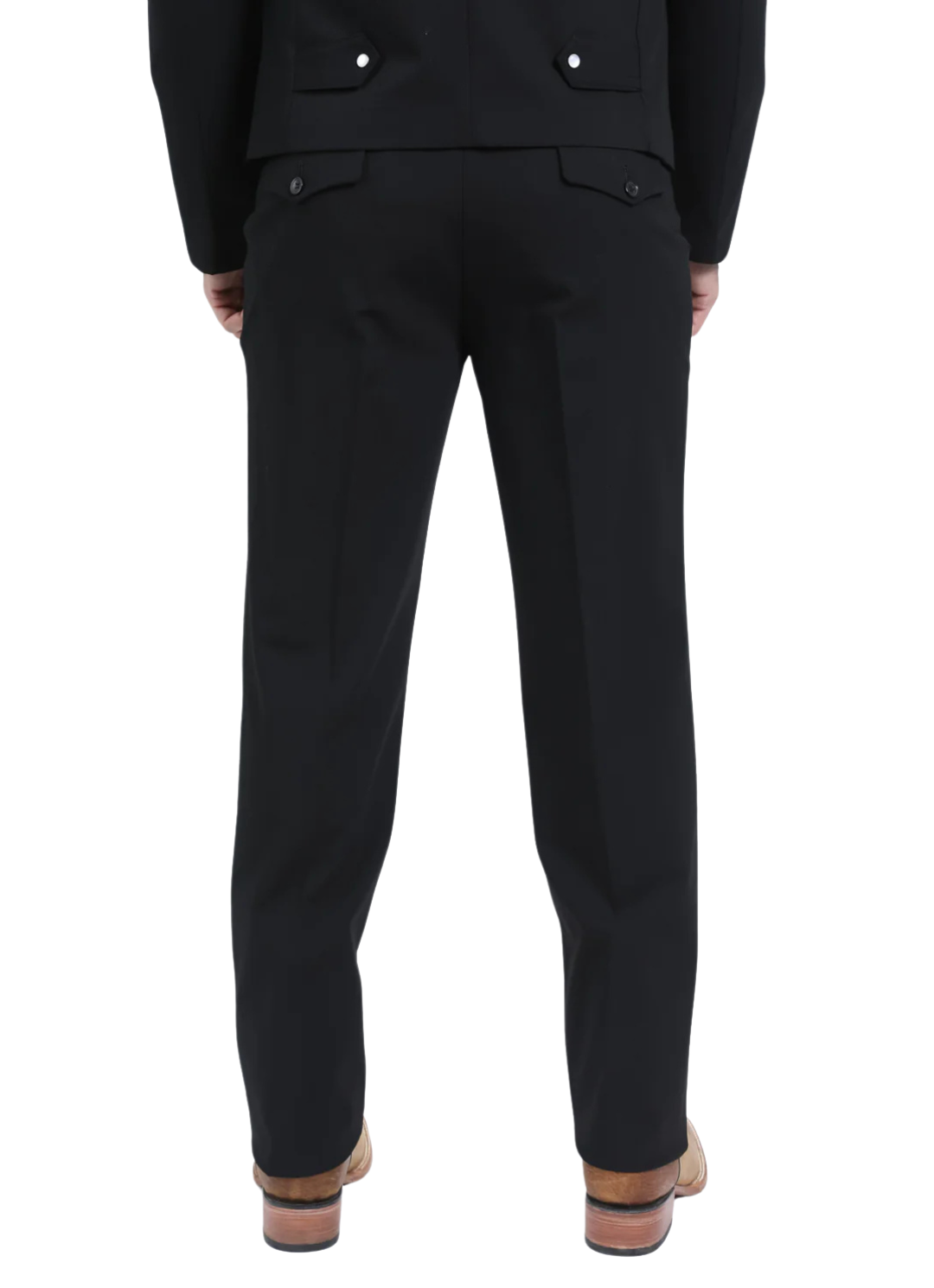 Men's Western Suit 2-Piece Set – Black | Western Yoke | Ferrecci