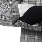 The Zeus Plaid Slim Fit Mens Blazer