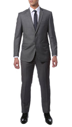 ZNL101 Charcoal Slim Fit Modern Men's 2 pc Suit