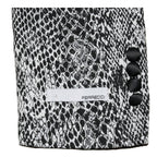 Ferrecci Ash Black and White Snake Skin Tuxedo Blazer