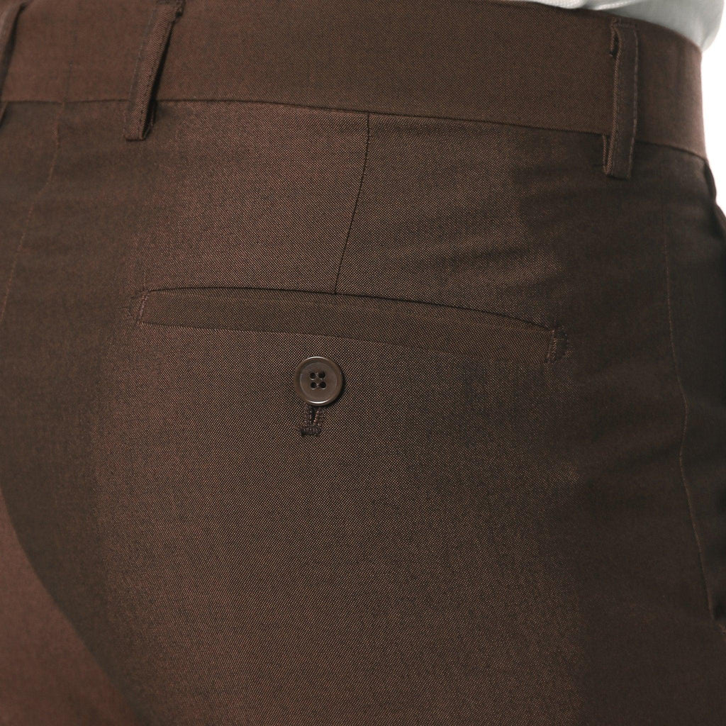Hudson Brown Slim Fit 2 Piece Suit