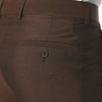 Hudson Brown Slim Fit 2 Piece Suit