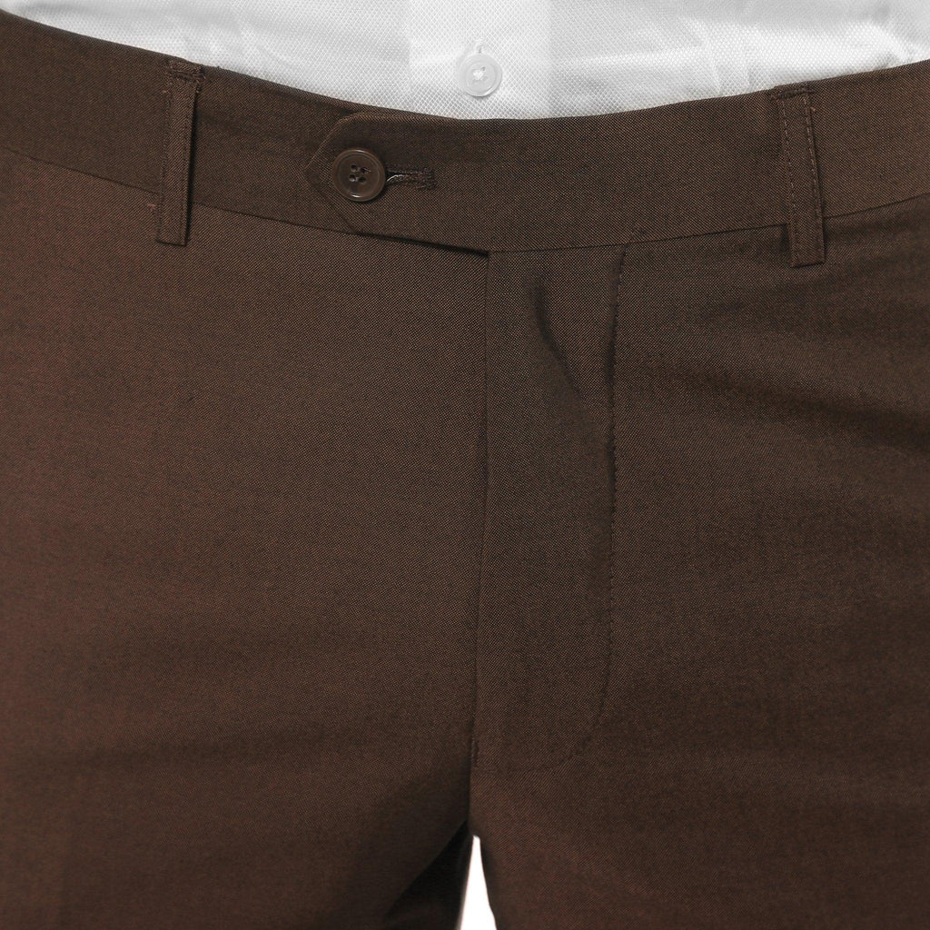 Hudson Brown Slim Fit 2 Piece Suit