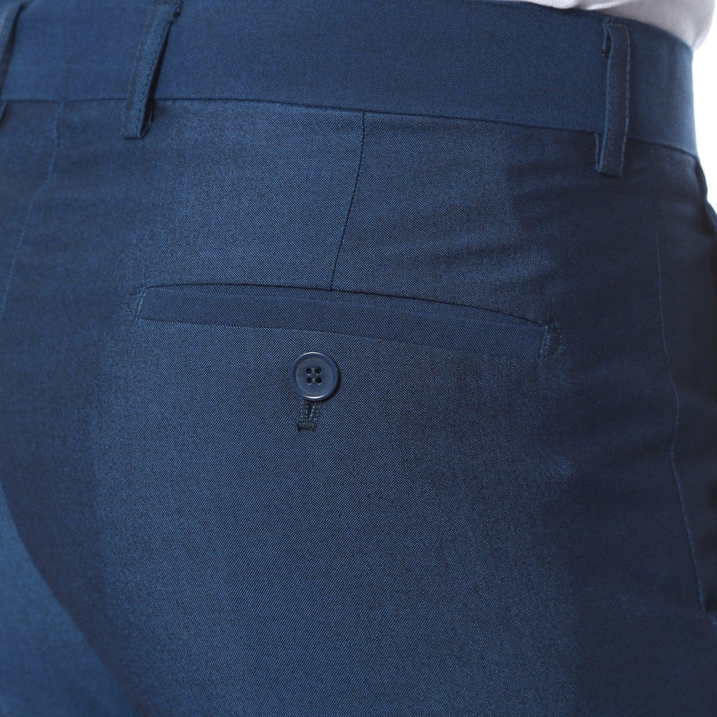 Hudson Indigo Blue Slim Fit 2 Piece Suit