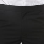 Ferrecci Men's Black Cutaway Regular Fit 2 Piece Tuxedo Suit