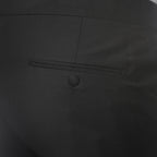 Ferrecci Men's Black Cutaway Regular Fit 2 Piece Tuxedo Suit