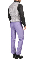 Ferrecci Men's Daxson Ultra Violet Slim Fit Shawl Collar 3pc Tuxedo