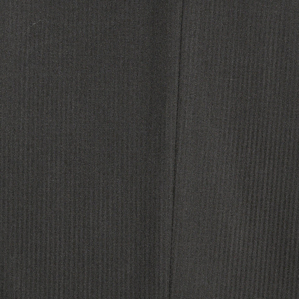 Parker 2 Piece Slim Fit Black Striped Tone on Tone Wool Suit