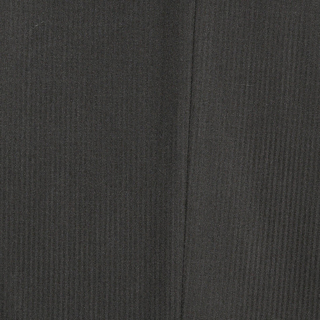 Parker Slim Fit Black Striped Tone on Tone Wool Suit