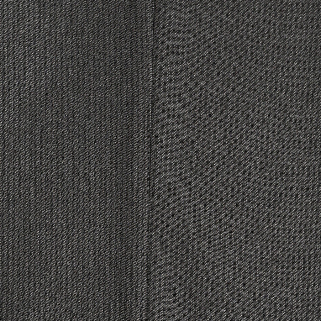Parker Slim Fit Charcoal Striped Tone on Tone Wool Suit