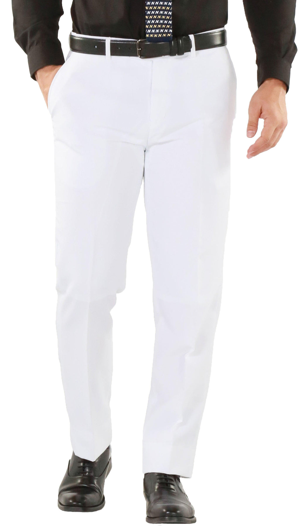 Paul Lorenzo Mens White Slim Fit 2 Piece Suit - Ferrecci USA 