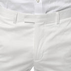 Zonettie Kilo Off White Straight Leg Chino Pants